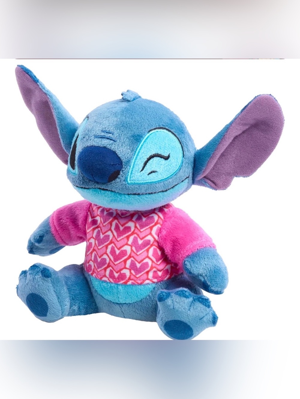 4” Stitch - Disney Heart Plush - NWT $12 Retail - No Cancels